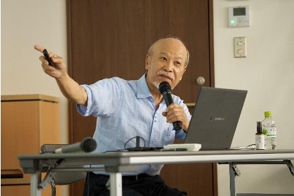 トークゲストの玉井氏（ネイチャーワールド）